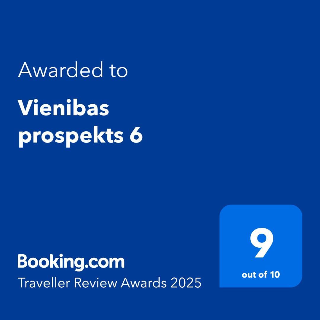 Vienibas Prospekts 6 Apartment Jurmala Ngoại thất bức ảnh
